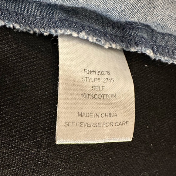 Daniel Rainn Small Denim button down collared shirt - Picture 7 of 7